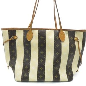 LOUIS VUITTON Monogram Rayures Neverfull